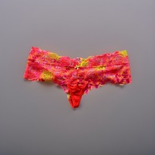 Vintage Victorias Secret PINK Low Rise Cheekster Rare Y2K Bright Tie dye Panties