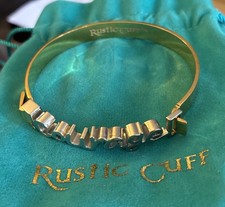 Rustic Cuff Courage Bracelet 