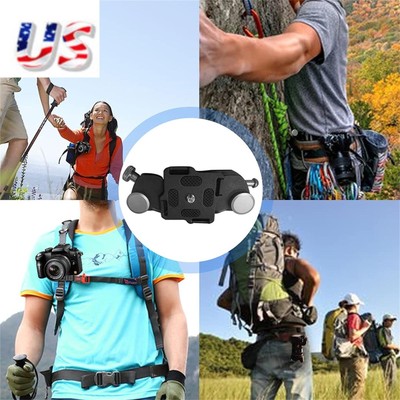 Camera Waist Belt Clip Hanging Buckle Fast Switch For Backpack Shoulder Strap