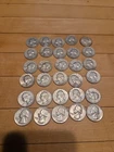 $7.50...36 Silver Washington Quarters - 90% Silver Various Years