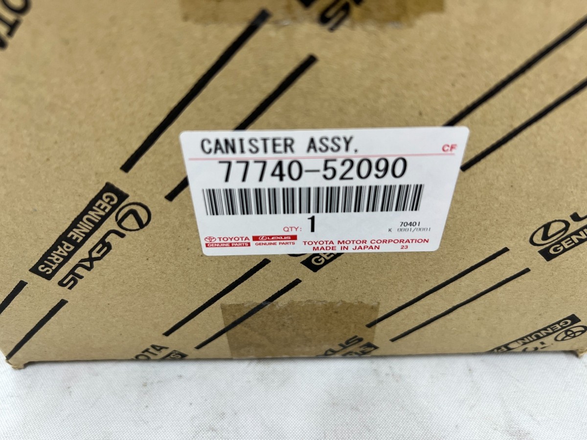 中古　 peak サヨウ 　+　純正別売りキャニスター Toyota YARIS Scion XD 2008-2014 Charcoal Fuel EVAP Vapor Canister