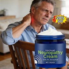 5PCS NEW-Neuropathy Relief Cream Neuropathy Extra Strength Nerve Formula, 4 oz