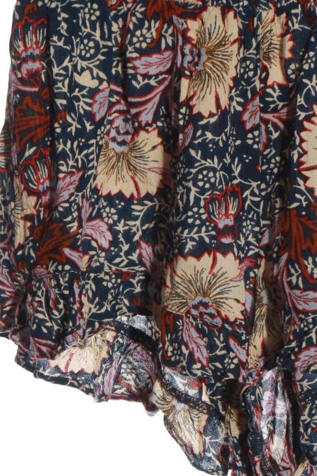 URBAN OUTFITTERS Short de bain Dames Pantalon court T EU 34 bleu-crème-rouge - Photo 3/4