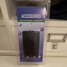 Samsung Replacement Battery Black Plain Design for Samsung Cell Phones Accessory