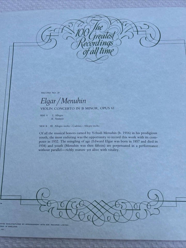 The Franklin Mint 100 Greatest Recordings Of All Time Nos. 29 & 30. - Image 3 of 4