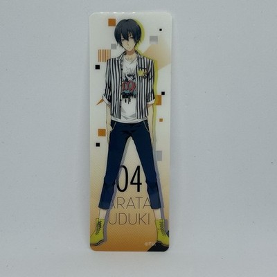 Tsukiuta. Clear Visual Bookmark Uzuki Arata Carddass Bandai Official Japan Rare