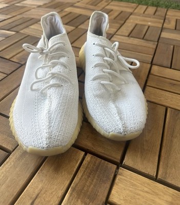 adidas Yeezy Boost 350 V2 Cream White Sneakers CP9366 Men s Size Sz 9.5