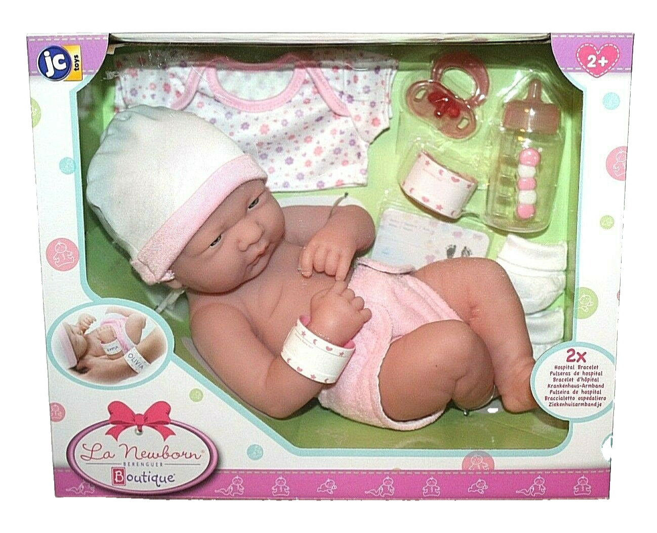 JC Toys La Newborn Berenguer Boutique Baby Doll Toy