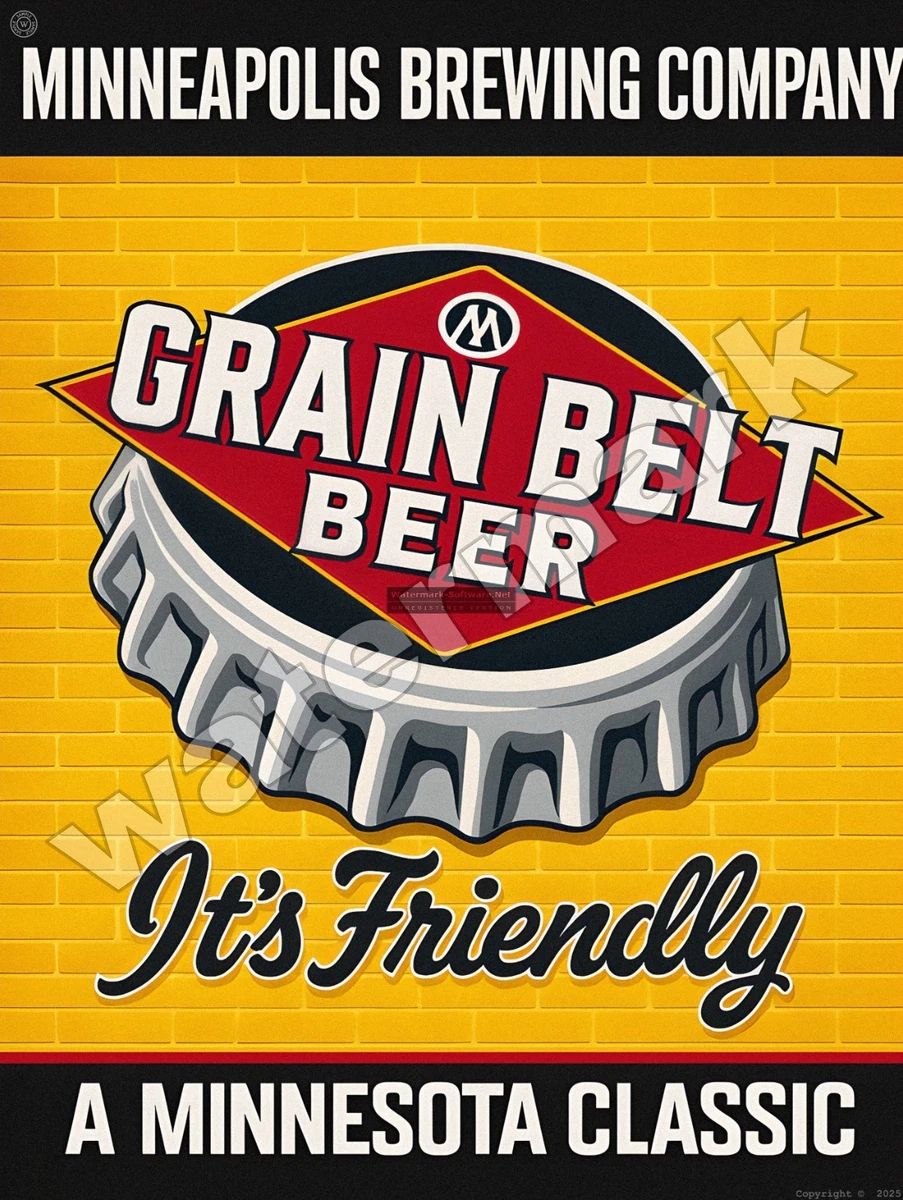 grain belt beer sign products for sale | eBay