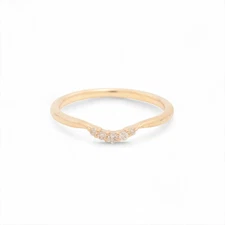 aget diamond Ring K10(YG) 0.7g 0.03