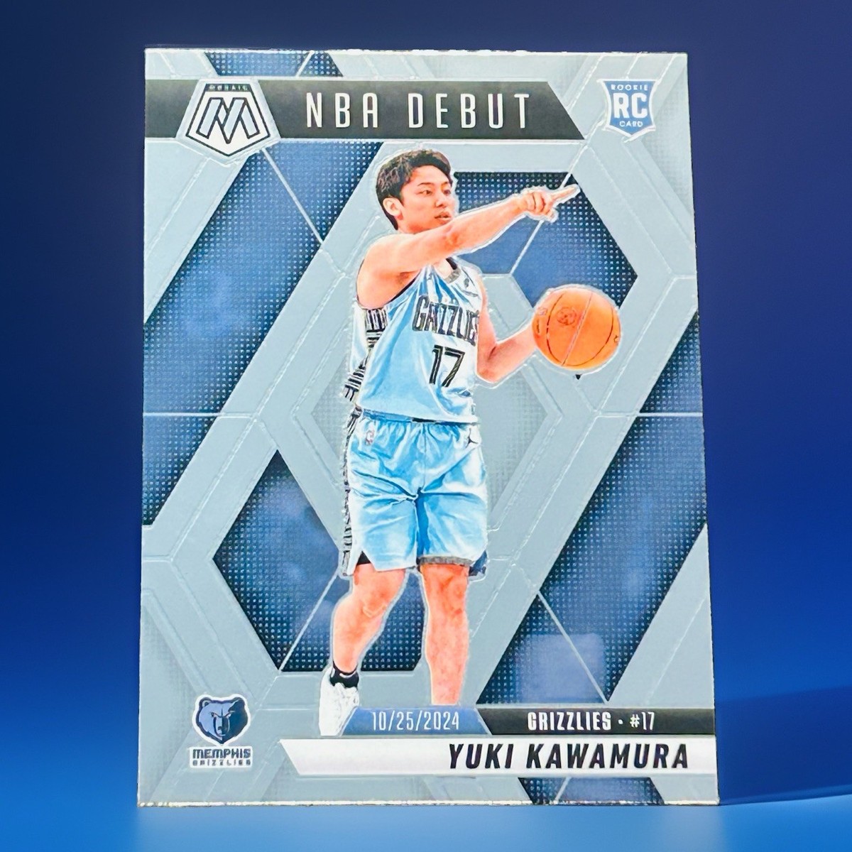Yuki Kawamura Rookie Card NBA Debut 2024-25 Panini Mosaic #265 | eBay