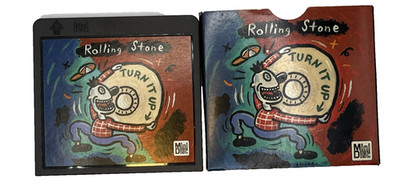 Rolling Stone Turn It Up! RS-MD1 1994 Promo Sampler Mini Disc With Sleeve VG