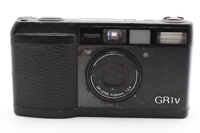 Ricoh GR1V 35mm Film Camera Point & Shoot Tested Working from
