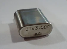 HC-6/U - 3143.5 KHz Radio Crystal - .050 Pins - DSO - CR-18/U