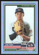 9239H 2023 Panini Stars & Stripes USA Baseball #37 Dane Perry