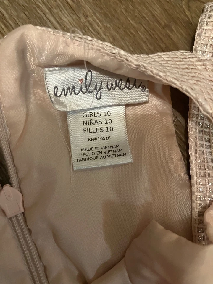 Vestido top feminino tamanho 10 roxo e brilhante por Emily West - Imagem 4 de 4