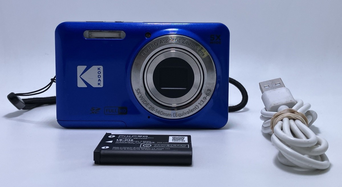 Kodak PIXPRO FZ55 16 MP Digital Compact Camera - Blue | eBay