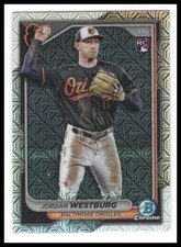 Jordan Westburg 2024 Bowman Chrome Mega Box Mojo Refractor #17 RC