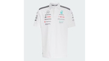Image of Mercedes-Benz F1 2025 team polo shirt White XL B67998197