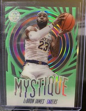 2019-20 ILLUSIONS LEBRON JAMES MYSTIQUE EMERALD GREEN ACETATE *SP* LA LAKERS
