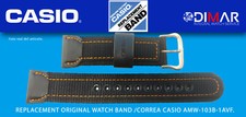 Original Replacement Watch Band Casio AMW-103B-1AVF. New