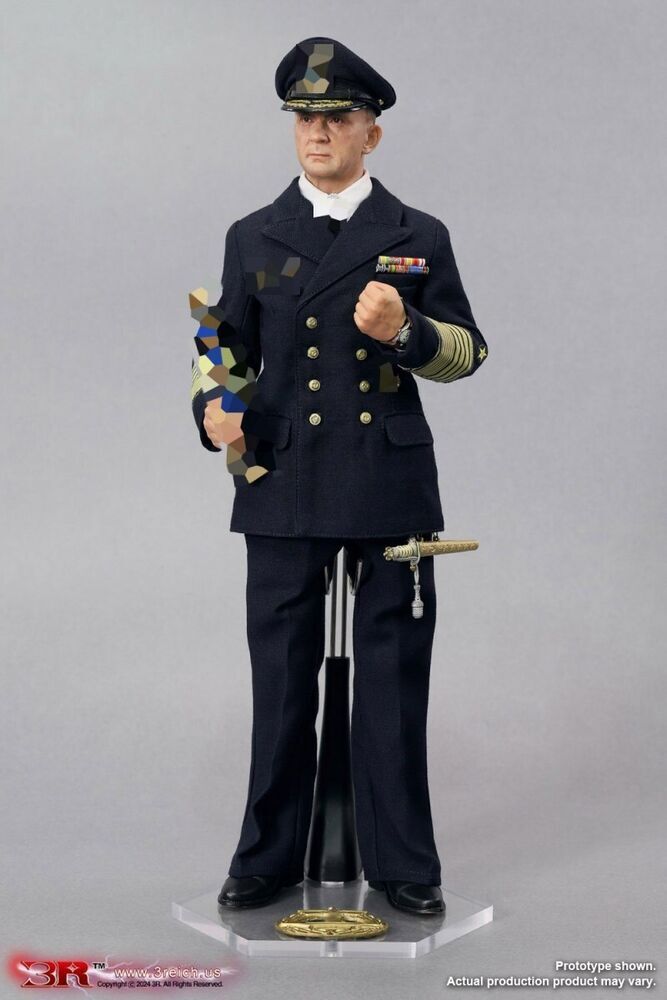 New 3R GM654 1/6 WWII German Navy Vice Admiral Karl Doenitz Action