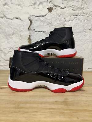 AIR JORDAN11 RETRO Bred サイズ　29cm Air Jordan 11 Retro Bred Black Sneaker, Size 5.5Y / 7W BNIB