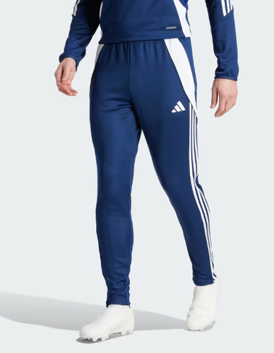 adidas Tiro Track Pants Mens 3XLT AeroReady Soccer Training Navy Blue White