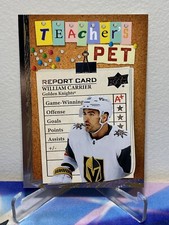 2023-24 Upper Deck Series 1 Hockey WILLIAM CARRIER #TP-16 TEACHERS PET