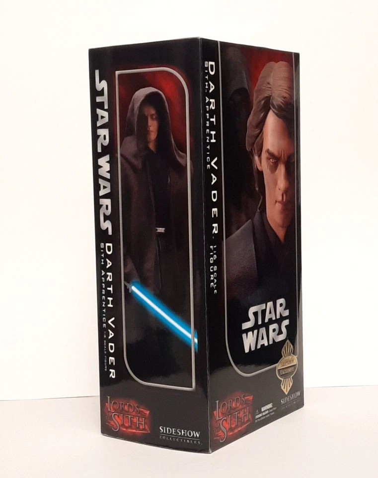 Sideshow SDCC Эксклюзив - Дарт Вейдер Ситх Ученик Масштаб 1:6 Фигурка НОВАЯ В КОРОБКЕ - Изображение 3 из 4