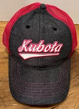 NEW K-Products Kubota Gray/Pink Baseball Cap