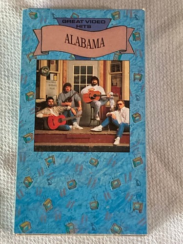 Great Video Hits: Alabama Pass it on Down (VHS, 1990) Ex/Ex+ BMG Music - Imagen 1 de 3