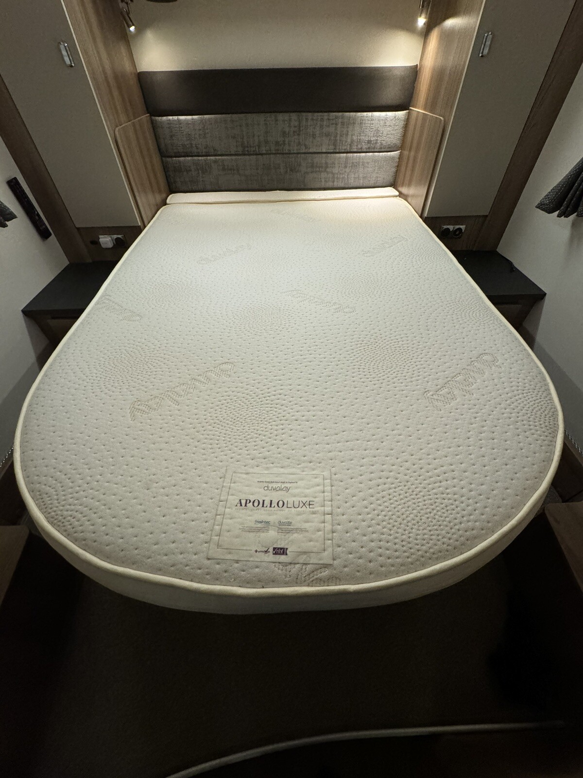 Duvalay Swift Motorhome Island Bed mattress with Bolster. eBay