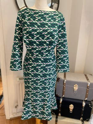BODEN Violette Dress Fit \u0026 Flare 3/4 