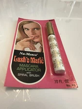 VINTAGE Nu-Masca Lash 'O Matic Mascara Applicator Brown *NEW OLD STOCK