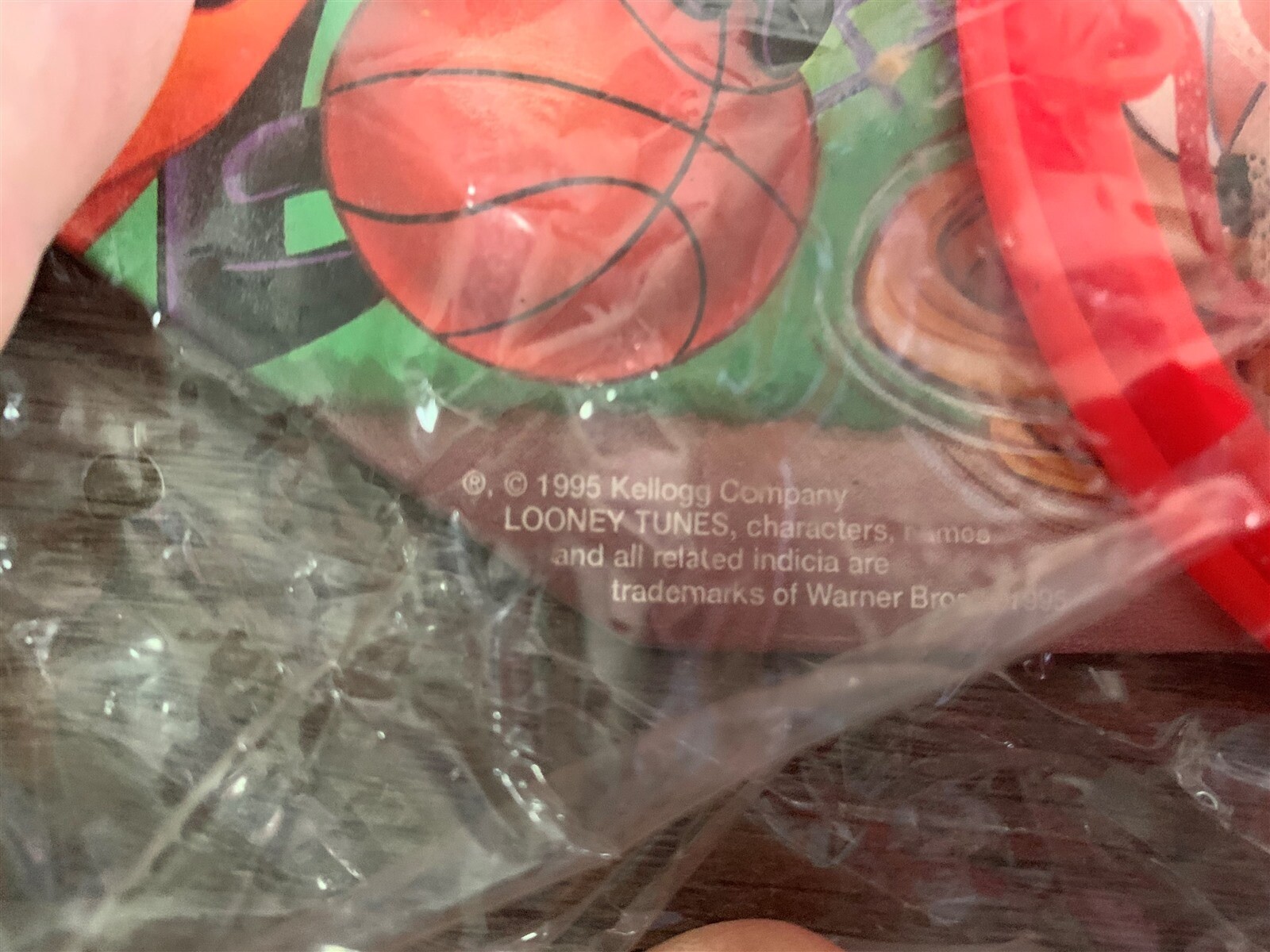 Vintage 1995 Kellogg Company Looney Tunes Basketball Hoop Sealed RARE