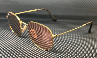 RAY BAN RB3548N 001 Z2 Arista Hexagonal 51 mm Unisex Sunglasses