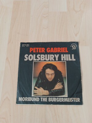PETER GABRIEL ''SOLSBURY HILL'' 1st PRESS *CHARISMA* RARE 77 UK ART ROCK 7'' 45~EX!