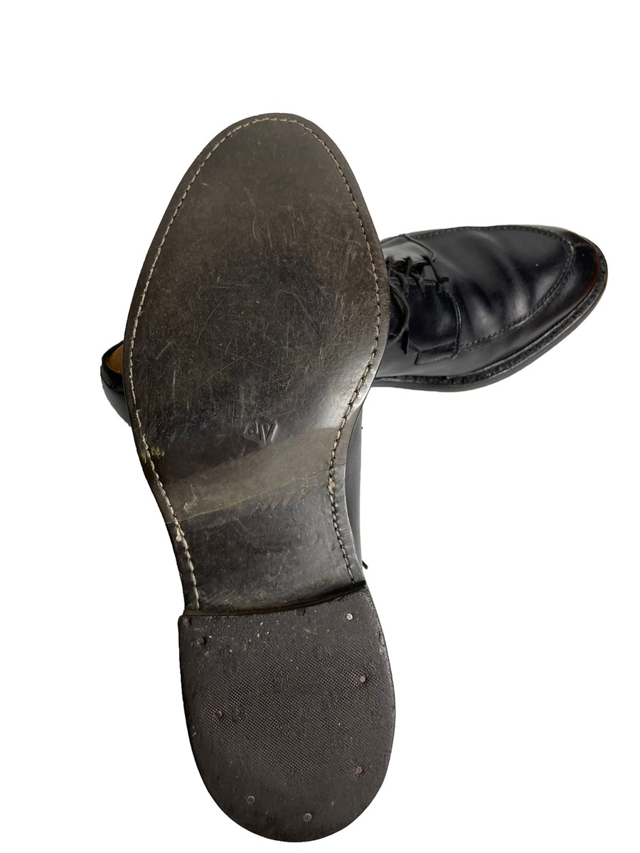Allen Edmonds Brentwood Black Leather Apron Toe Mens Dress  display picture 3
