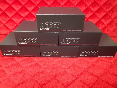 EXTRON - MDA DISTRIBUTION AMPLIFIER - MDA 2V EQ - LOT OF SIX(6)