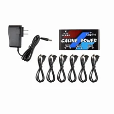 Caline Power CP-02 Mini Power Supply 18V Multiple 6 outputs Use For Guitar Pedal