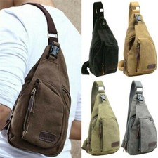 Unisex Tela Torace Confezione Sport Viaggio a Tracolla Borsa Zaini Marsupio