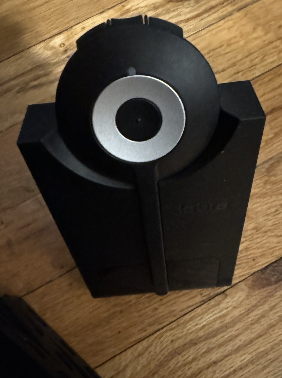 Jabra WHB003BS Wireless Headset with base and charger Tested Works