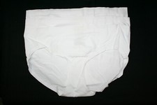 020X07 Hanes 41STB1 Ultimate Smooth Tec Bikini Panties 3-Pack 9/2X NWD White