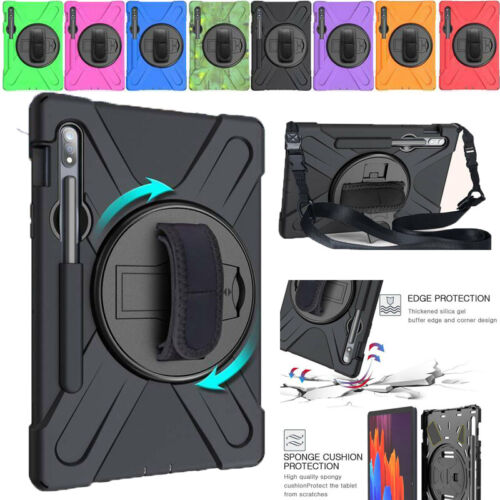 For Samsung Galaxy Tab S7 11" S8 Plus 12.4" Heavy Duty Shockproof Case Cover  - Picture 1 of 107