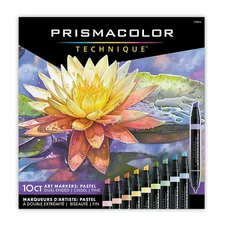 Prismacolor Technique Art Markers Chisel & Fine Point Pastel Colors