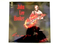 JOHN LEE HOOKER BLUES ON FIRE LP REISSUE VINYL BLUES