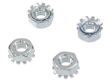 1968-1975 Corvette Deck Lid Catch Bezel Mount Nuts 1968-1975 Corvette Deck Lid Catch Bezel Mount Nuts