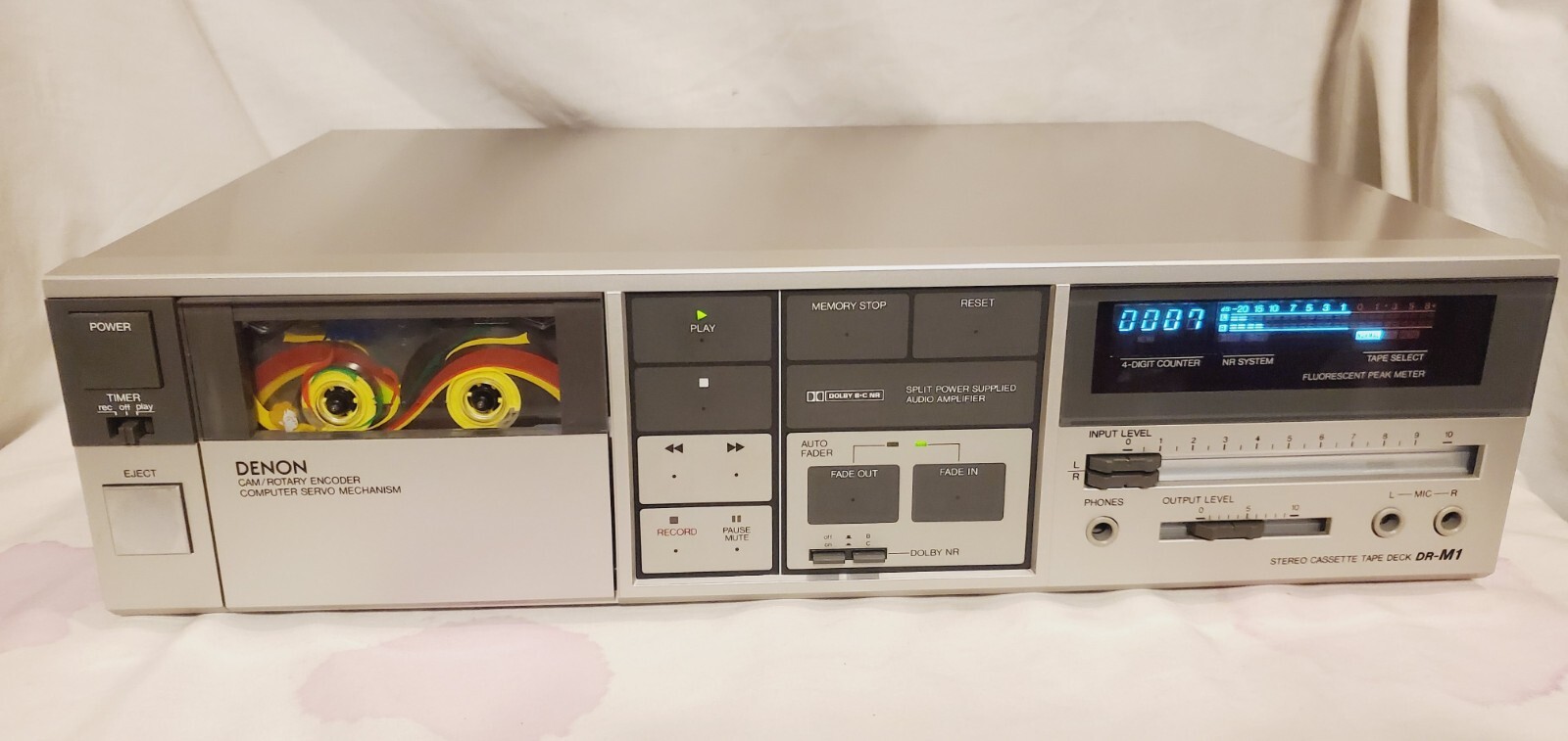 Denon DR-M1 vintage audio equipment - eBay listing photo 2