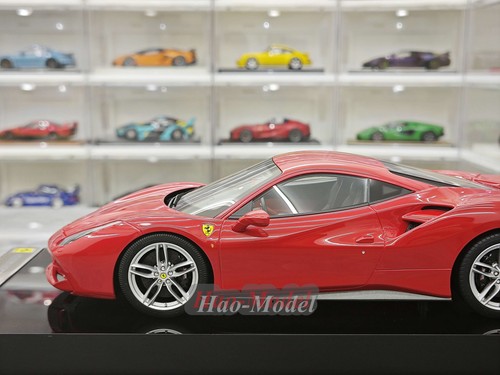 Amalgam 1/18 Ferrari 488Pista Limited Resin Model Car Diecast adults Gifts Red - Picture 17 of 19